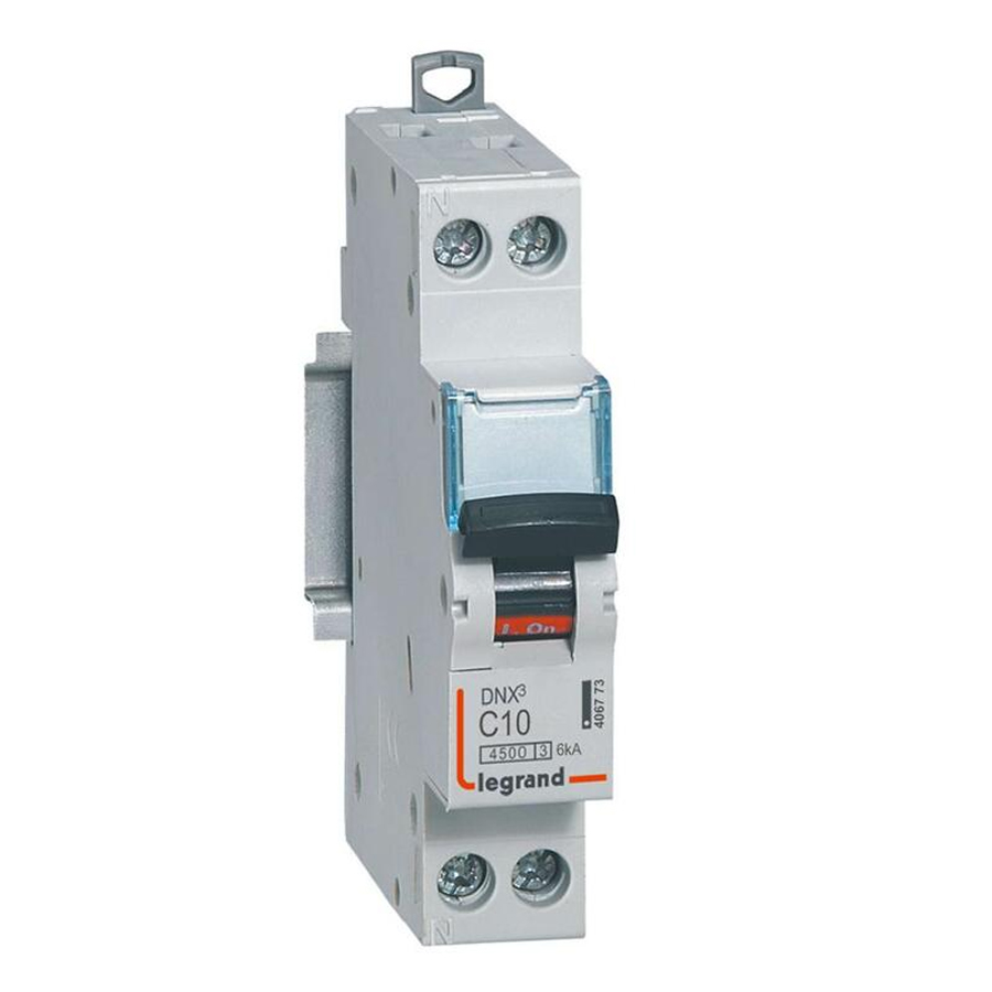 Disjoncteur P+N  - 10A - courbe C