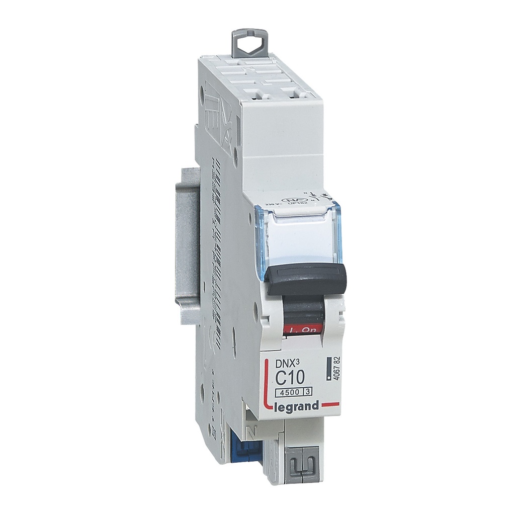 Disjoncteur P+N  - 10A - courbe C