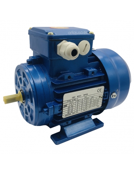 Moteur triphasé 4kW - 3000t/m - B3 - 400/690V 50Hz - IE3IP55 - IEC112 - ALU