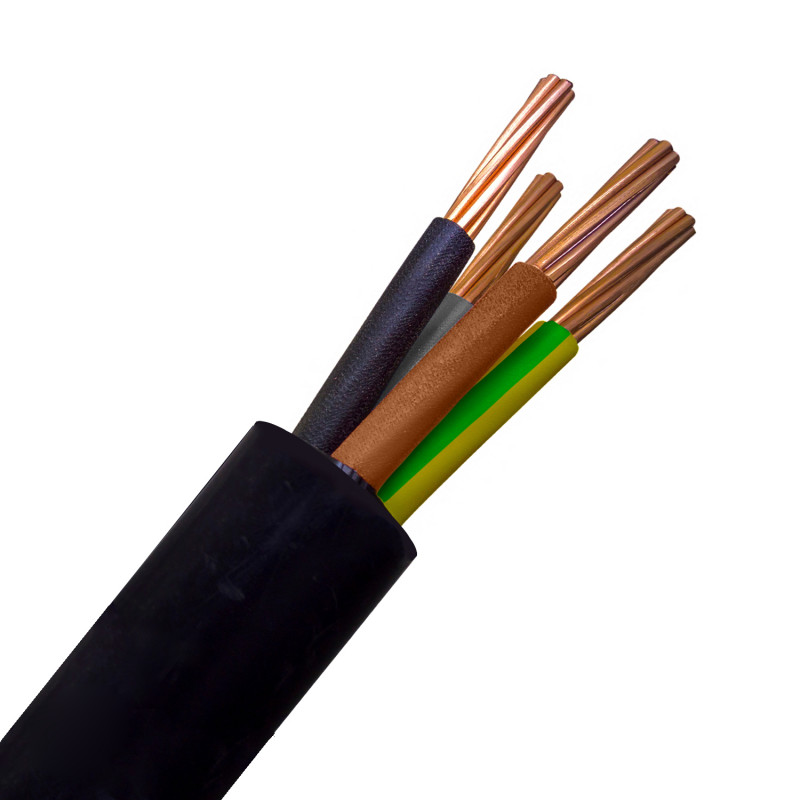 Câble R2V 4G6mm ROULEAU DE 100M