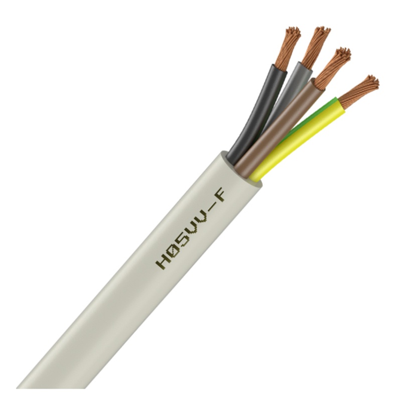 Câble souple H05VVF 4G1.5 mm Rouleau 100m
