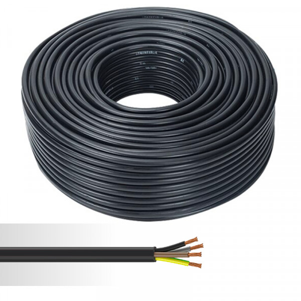 CABLE U1000 R2V 4G1.5 mm Rouleau 100m