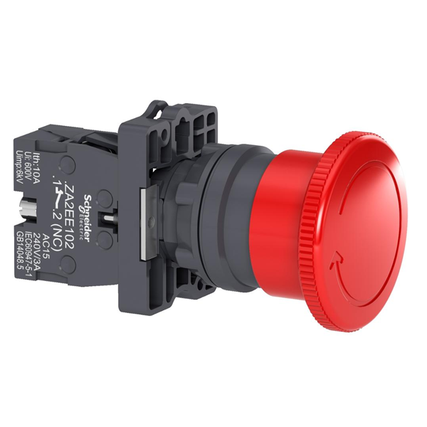 Bouton Arrêt d'urgence 22mm