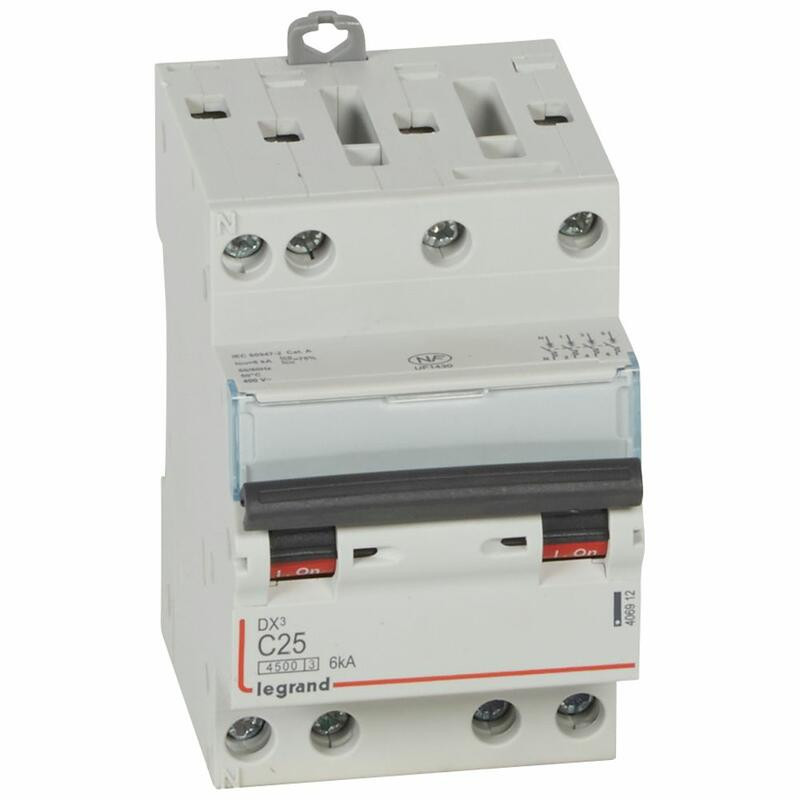 Disjoncteur 3P  - 25A - courbe C