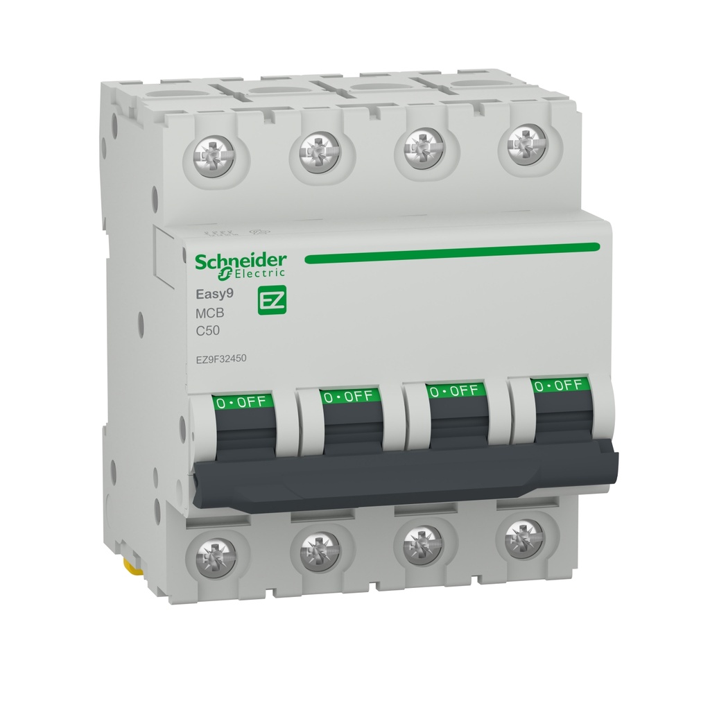 Disjoncteur 4P  - 50A - courbe C