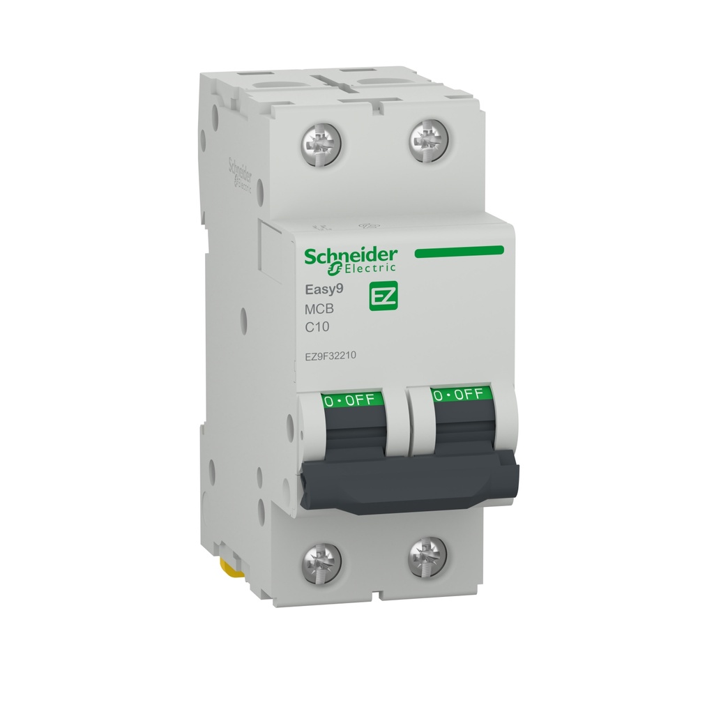 Disjoncteur 2P  - 10A - courbe C