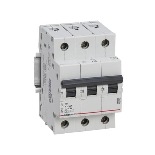 Disjoncteur 3P  - 25A - courbe C