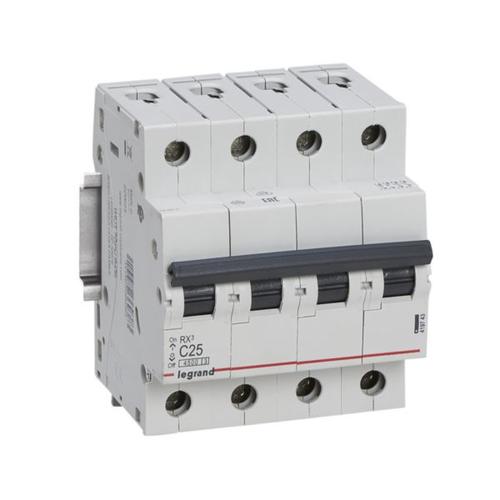 Disjoncteur 4P  - 25A - courbe C
