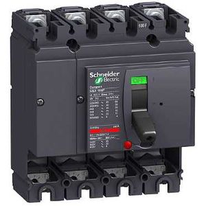 Disjoncteur compact 4P 100A