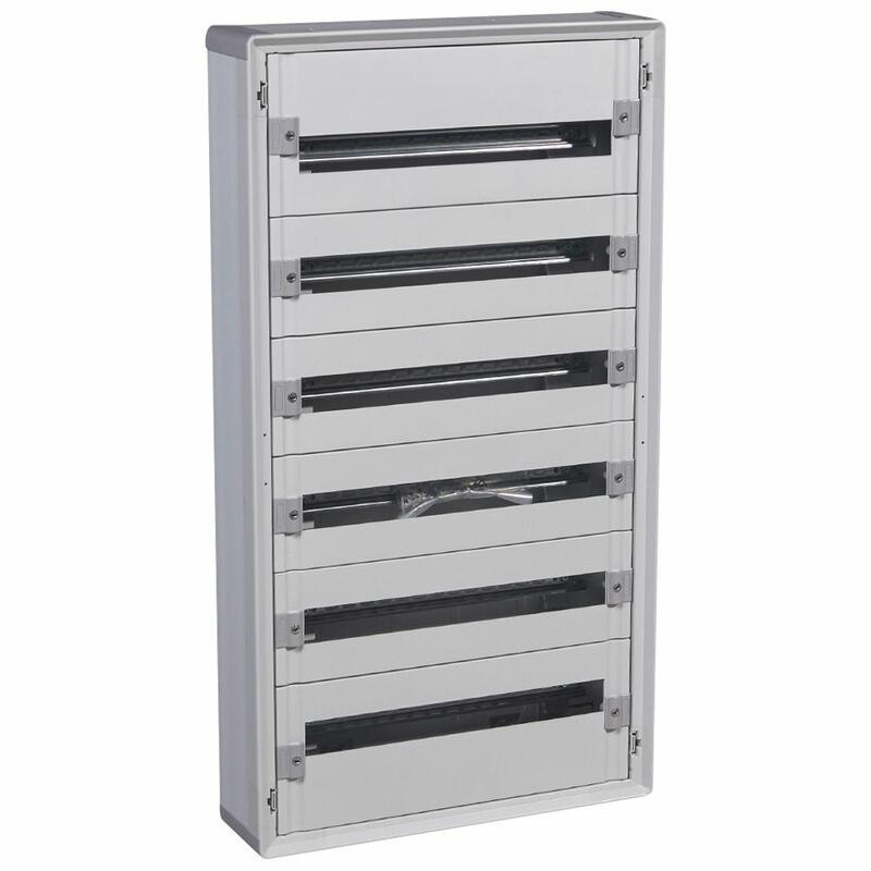 Coffret électrique en saillie 6 rangées 24 modules