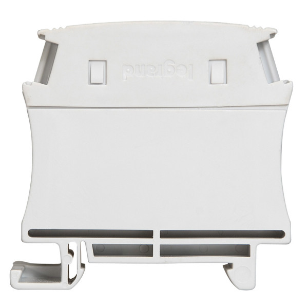 Bloc de jonction à vis 1 jonction/1 entrée/1 sortie gris pas 22