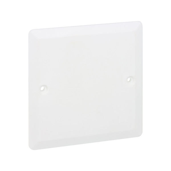 Couvercle universel carré 80x80mm pour 1 poste