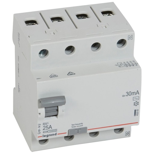 [LEG402062SGL] Interrupteur différentiel 4P 25A 30MA