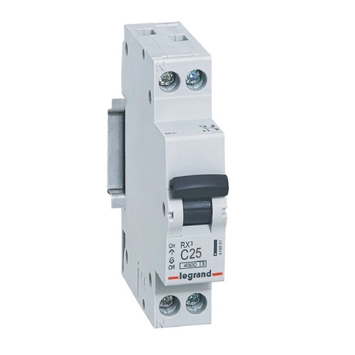 [LEG419951SGL] Disjoncteur modulaire 1PN 25A 4500A