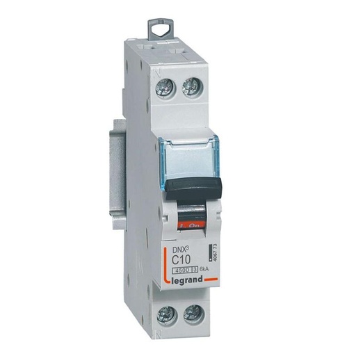 [LEG406773SGL] Disjoncteur Modulaire P+N  - 10A - courbe C