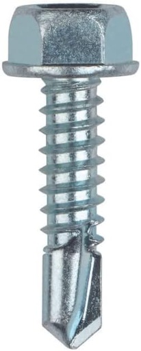 [ABE6338] Vis autoperceuse INDEX tête hexagonale Filetage M6.3 L 38 mm par pièce