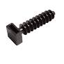 [EC88085L] Embase cheville noir pour collier 8mm paquet de 100