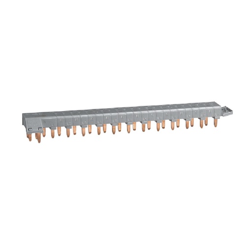 [LEG405201SGL] Peigne d'alimentation tétrapolaire horizontal longueur 12 modules