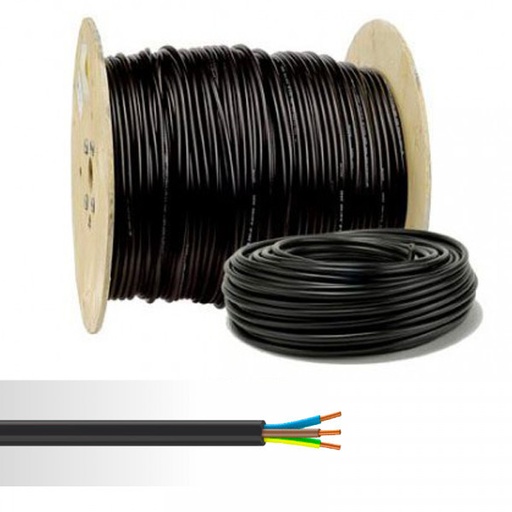 [CAR2V3G10SGL] Câble R2V 3G10mm ROULEAU DE 100m