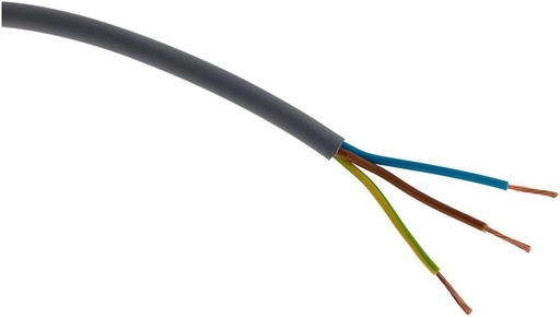 [CAH05VVF3G2.5SGL] Câble souple H05VVF 3G2.5 mm Rouleau 100m