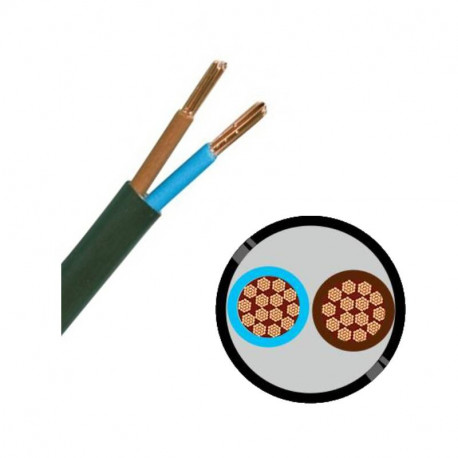 [CAR2V2x6] CABLE  R2V 2x6mm Rouleau 100m