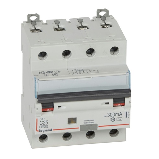 [LEG411207SGL] Disjoncteur Différentiel 4P 25A 300mA