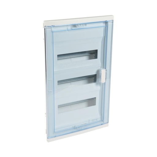[SCH13966] Coffret 3 Rangées de 12 modules avec Porte