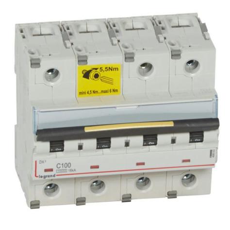 [LEG409363SGL] Disjoncteur 4P  - 100A - courbe C