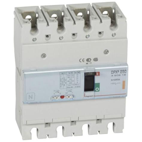 [LEG420219SGL] Disjoncteur magnétothermique DPX³250 pouvoir de coupure 25kA 400V~ - 4P - 250A
