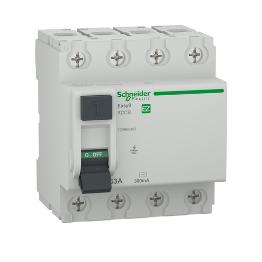 [SCHEZ9R62463] Interrupteur différentiel 4P 63A, 300mA