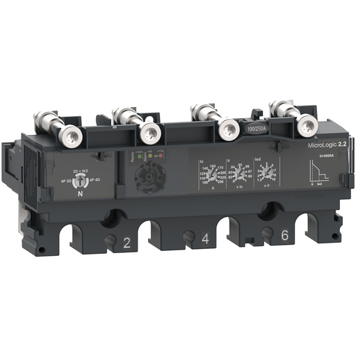 [SCHC4042D400SGL] Déclencheur micrologique 2.3 4P4D 400A
