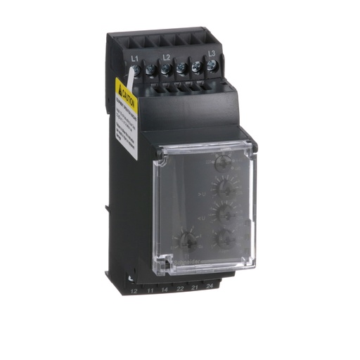 [SCHRM35TF30SGL] Relais de contrôle d'alimentation triphasé 5A 220-480V