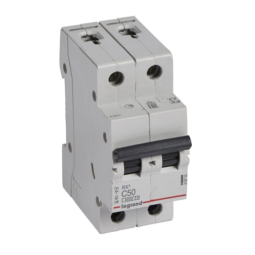 [LEG419702SGL] Disjoncteur modulaire 2P 50A 4500A