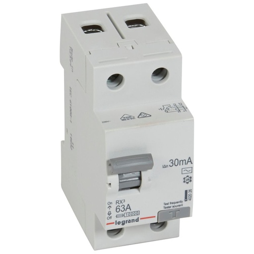 [LEG402026SGL] Interrupteur différentiel 2P 63A 30MA