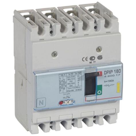 [LEG420017] Disjoncteur magnétothermique DPX³160 pouvoir de coupure 16kA 400V~ - 4P - 160A