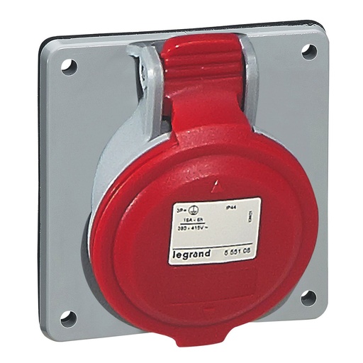 [LEG555288] Prise à entraxes unifiés fixe 3P+T 32A 415V IP44