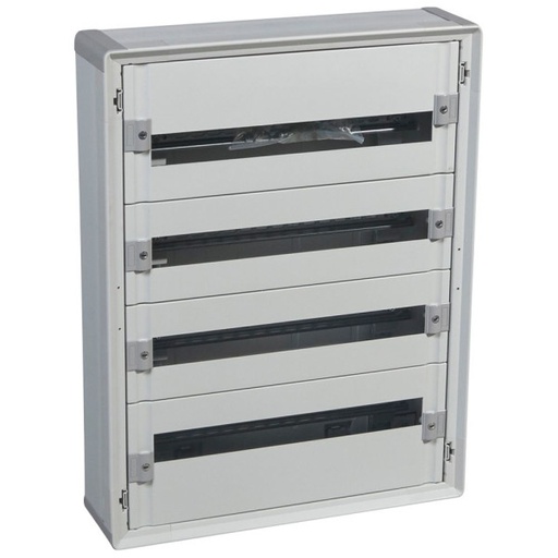 [LEG401804] Coffret distribution isolant 4 rangé de 24 modules en SAILLIE