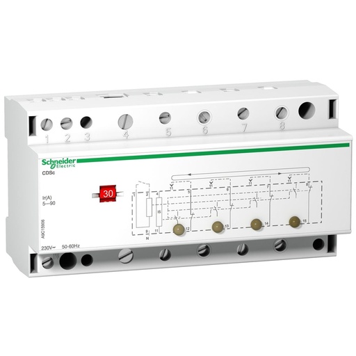 [SCHA9C15906] Acti9 CDSs - délesteur mono 4 voies - 230Vca - délestage cyclique