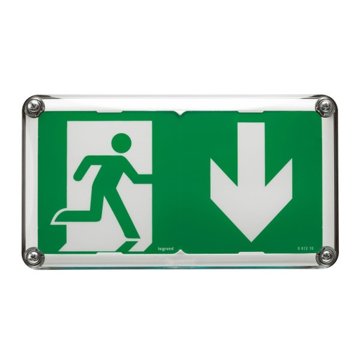 [LEG062526] Baes d'évacuation saillie à led IP66 45lm 1h sati connecté