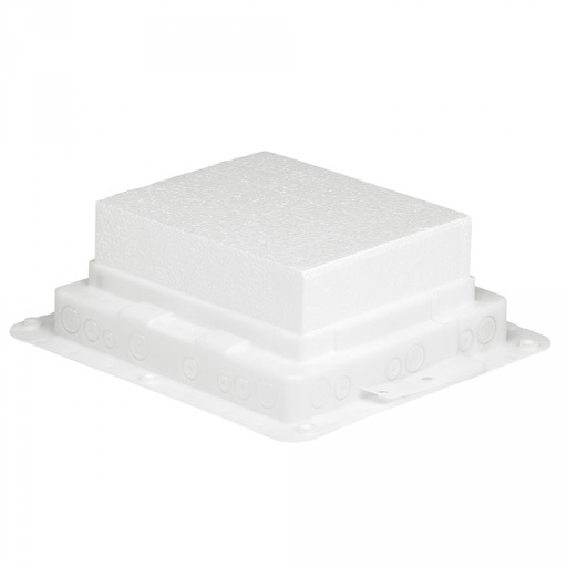 [LEG089630] Boîte d'encastrement 65mm plastique pour boite de sol 12modules