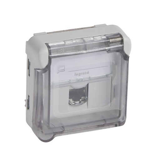 [LEG069559] prise RJ45 cat6A STP gris composable IP55