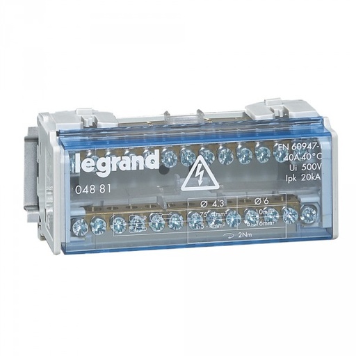 [LEG004881] Répartiteur modulaire 2P 40A 6 module