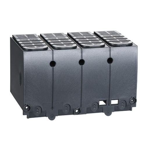 [SCHLV429518] Cache - borne long pour disjoncteur ou socle - 4P pour NSX100-250