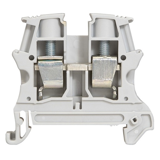 [LEG037163] Bloc de jonction de passage à vis gris pas 10 section10mm2