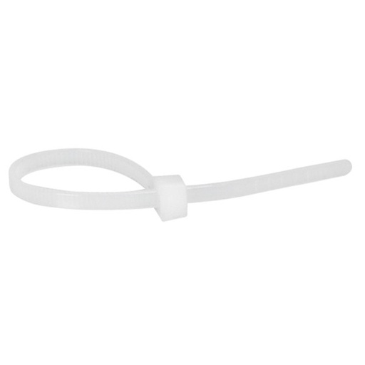 [LEG032030SGL] Collier Colring incolore à denture intérieure largeur 2,4mm et longueur à plat 95mm 100 unités BLANC